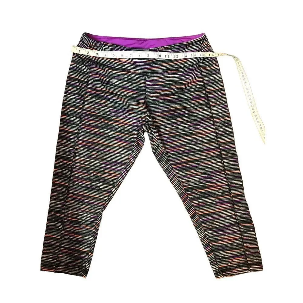 Ashley Blue space dye yoga capris